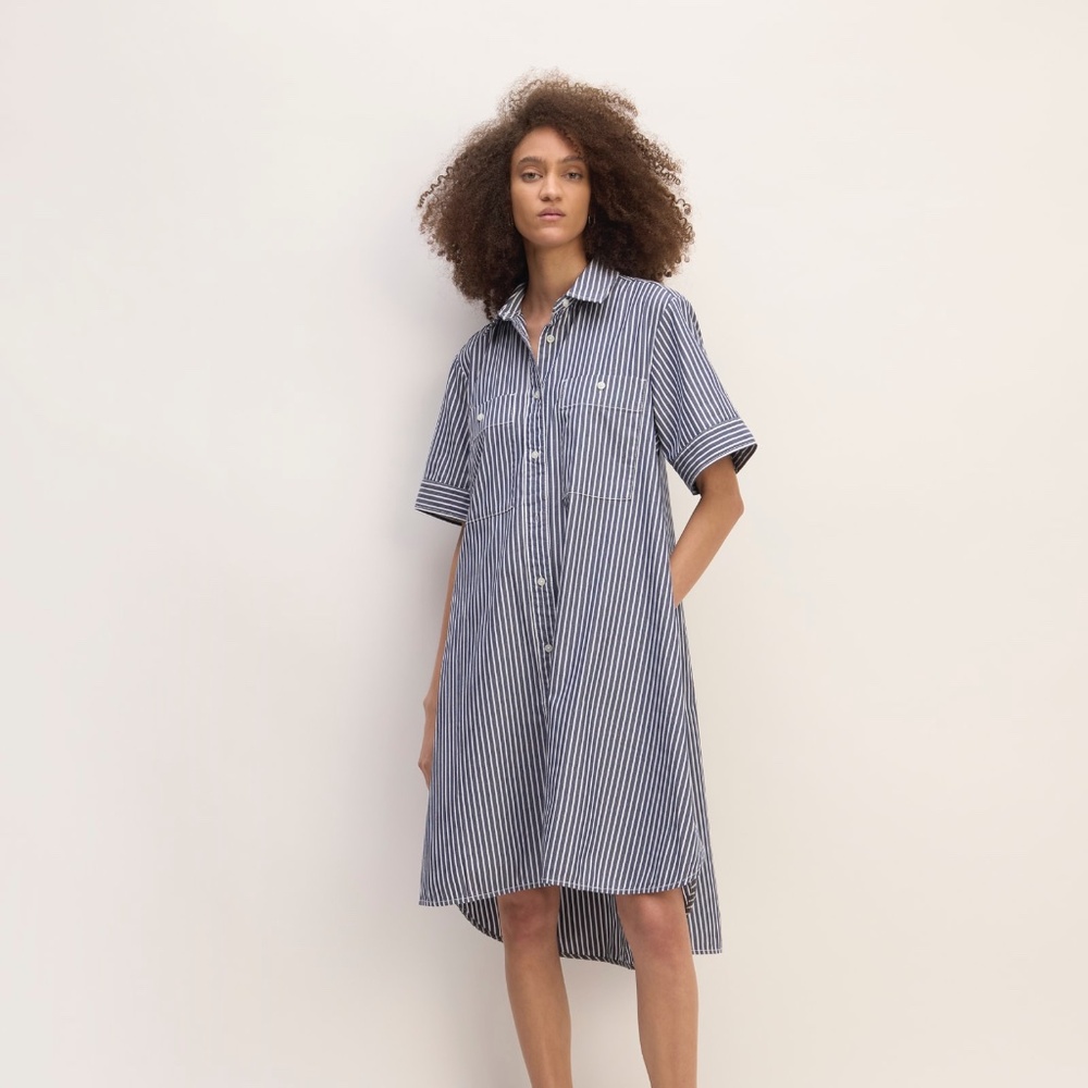 Everlane The Daytripper Dress Blue Base - Size S